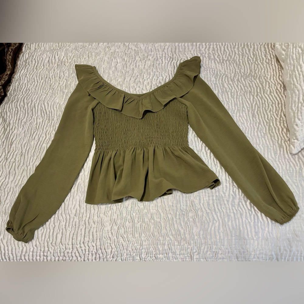 Altar’d State S olive top